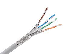 Halogène nul Cat6 Lan Cable, câble 12 de basse fumée d'UTP du chat 6 d'A.W.G. 4X2X23