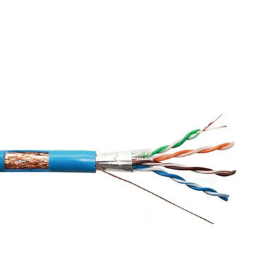 Qualité Internet LAN Cable de veste de PE de PVC de SFTP Cat5e 4 paires d'en cuivre 305m nu de 1000FT usine