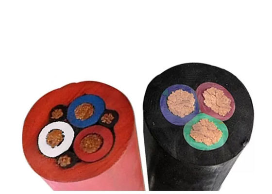 Bon prix Cable électrique de qualité 16-150Mm2 Rouge DJX câble en caoutchouc flexible H07RN-F Pour électrique en ligne