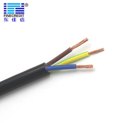 Bon prix Approbation flexible de VDE de cable électrique de PVC de H05V2V2-F 2x0.75mm2 300/500V en ligne